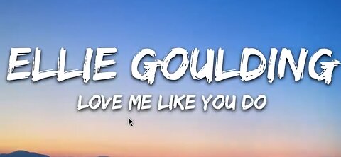 ELLIE GOULDING - Love me like you do song