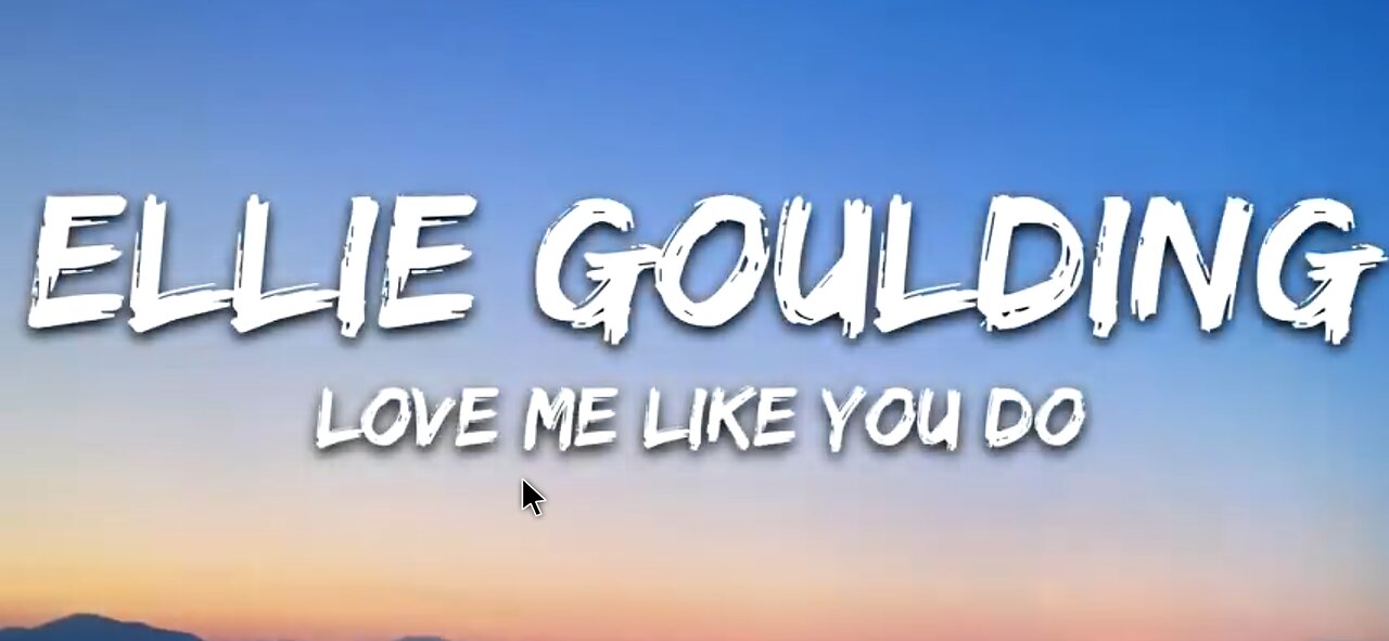 ELLIE GOULDING - Love me like you do song