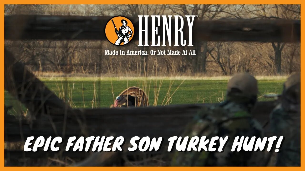 EPIC FATHER SON TURKEY HUNT! #HUNTWITHAHENRY