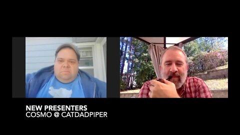 New Presenters—Cosmo @ CatDadPiper