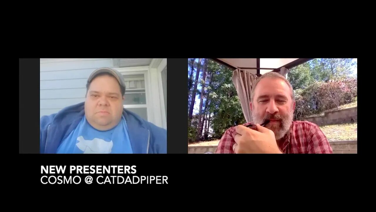 New Presenters—Cosmo @ CatDadPiper