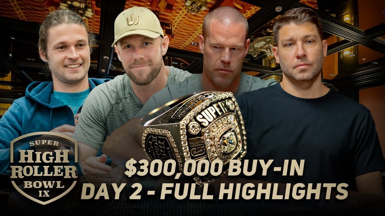 Super High Roller Bowl IX Highlights with Patrik Antonius, Seth Davies, Jeremy Ausmus & Ben Heath