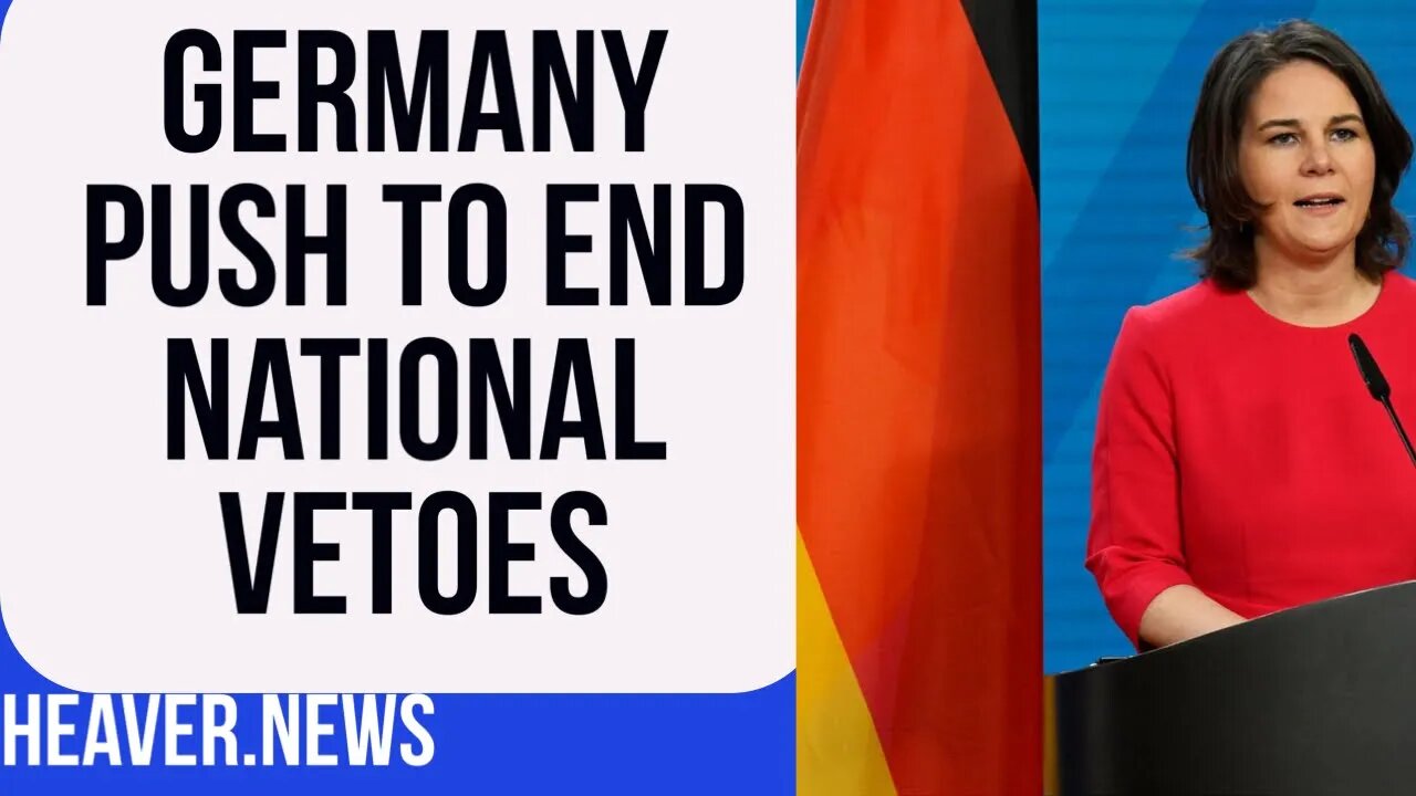 Germany Reveal EU Plot To END National Vetoes