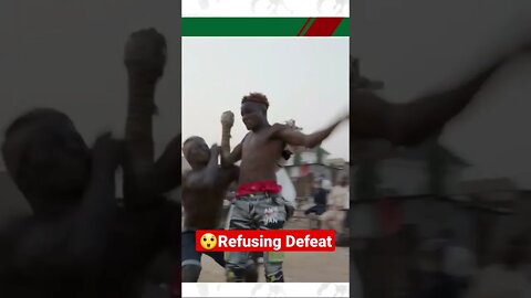 Fighter Refuses Defeat