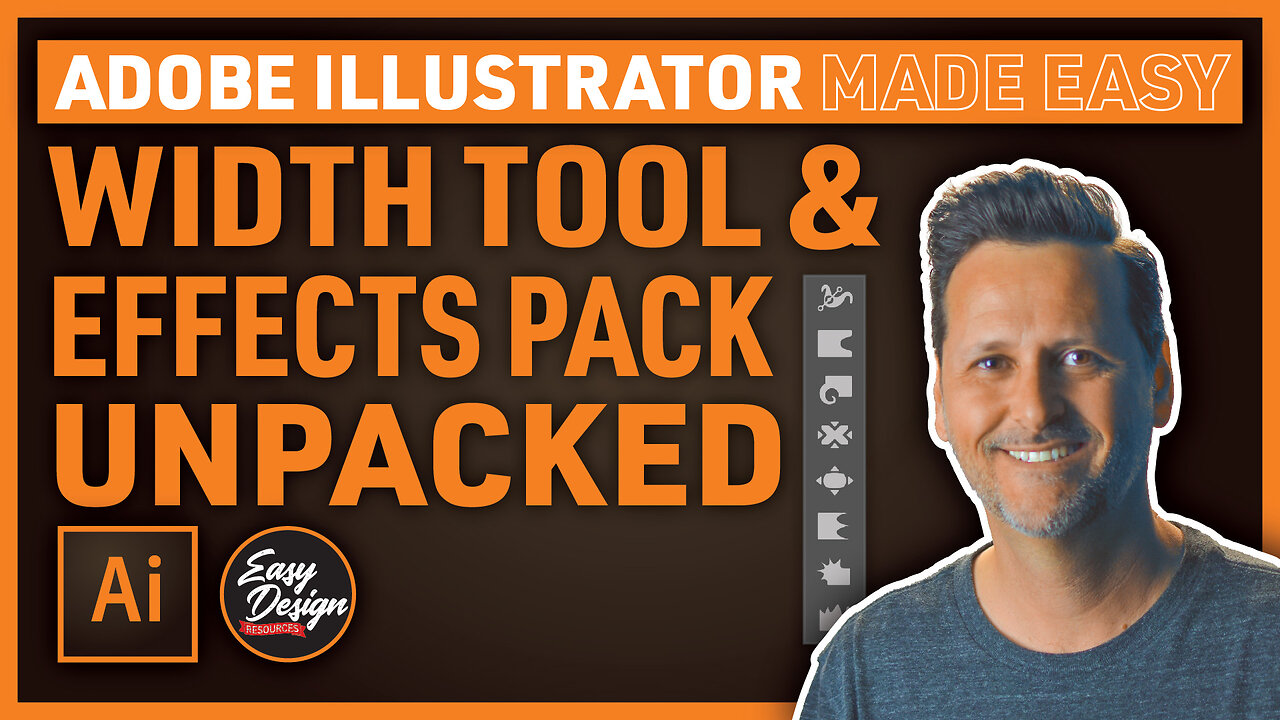 Width Tool & Effects Pack in Adobe Illustrator // For Beginners
