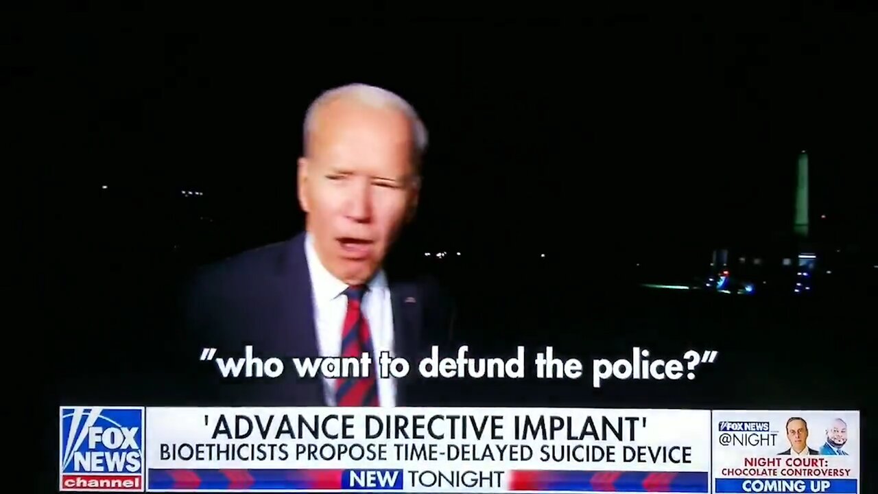 Biden: Talks About Democrats Sucking the Blood Out of Kids Again - 2565