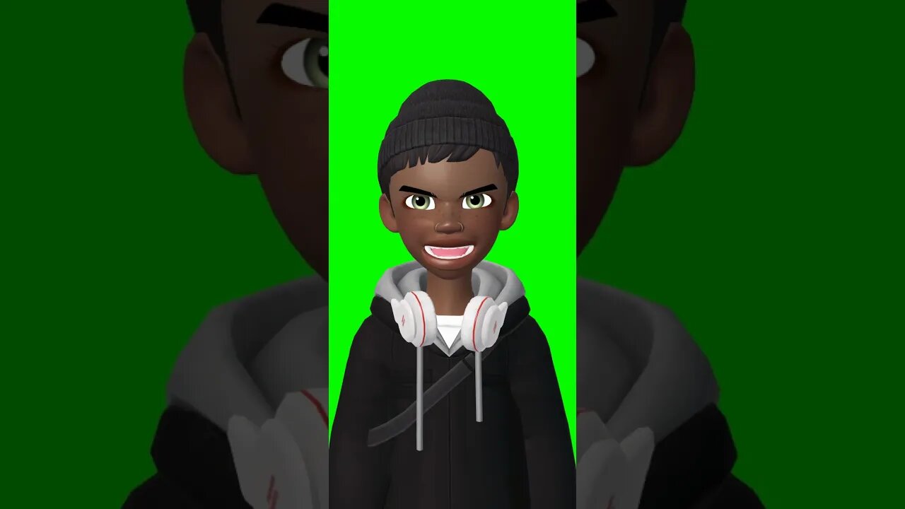 Vídeo de Animação - Avatar falando - Chroma Key - Green Screen