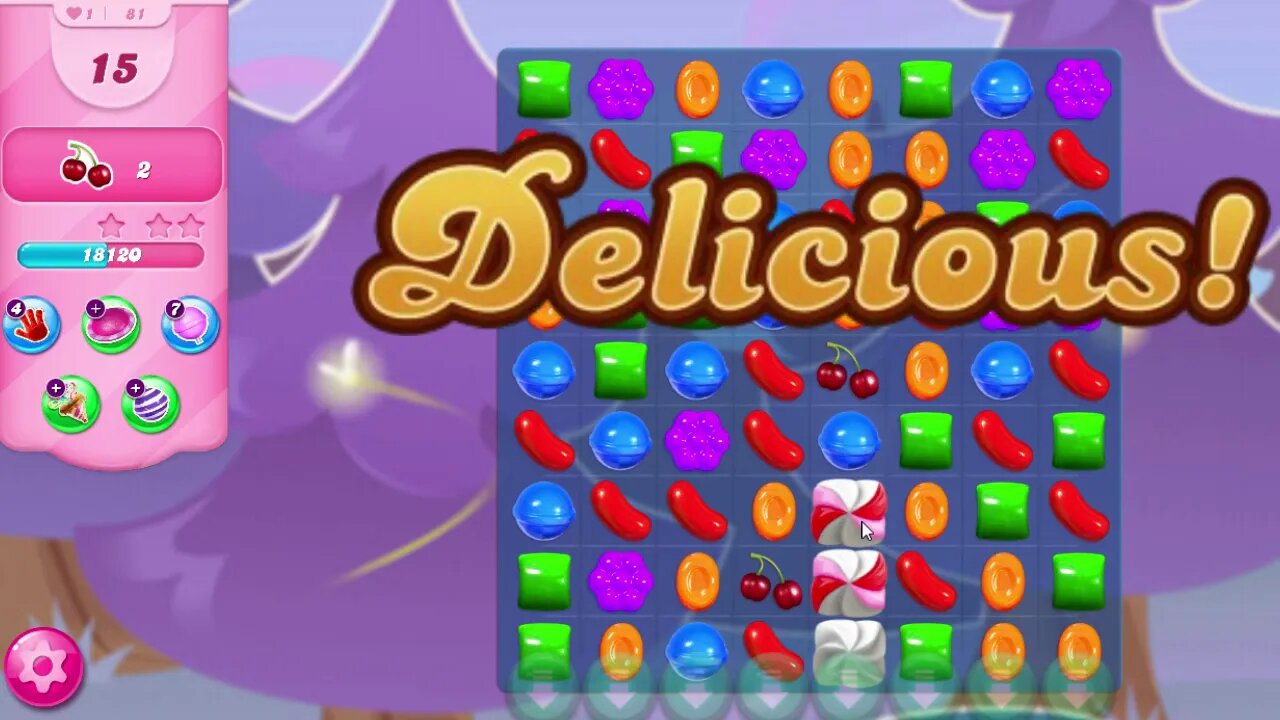 Candy Crush Saga Level 81