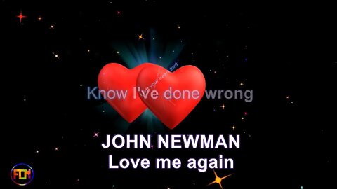 John Newman - Love me again - Lyrics, Paroles, Letra