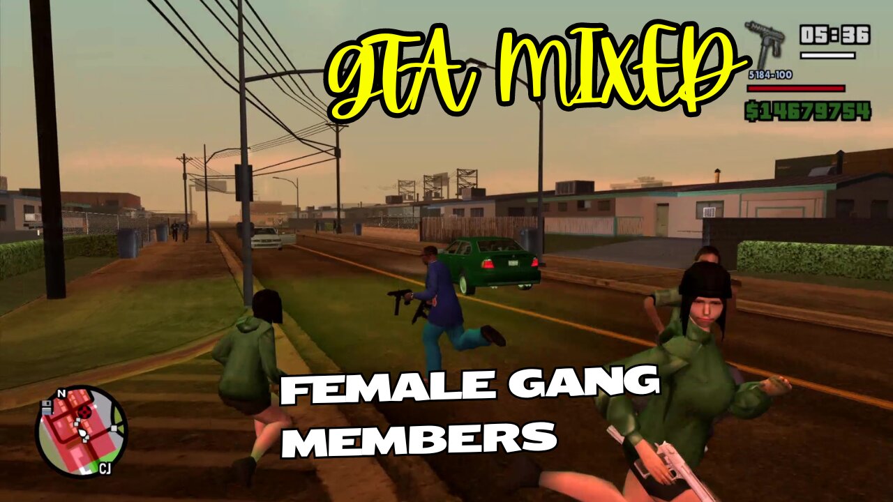 GTA Mixed: Female Gang Members | Episode 17