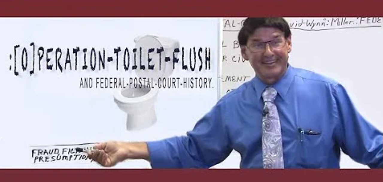 : [O]PERATION-TOILET-FLUSH & FEDERAL-POSTAL-COURT-HISTORY.