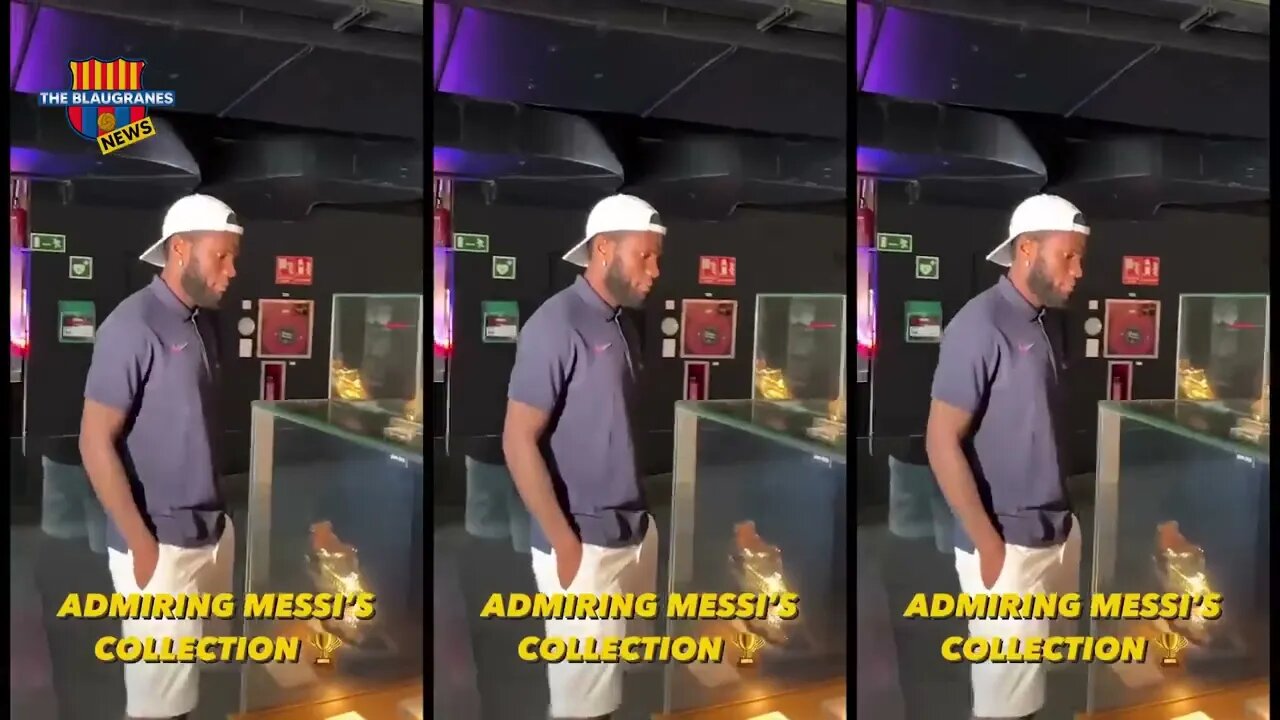 Reaction of Kessier and Christensen when they saw Lionel Messi's seven golden balls | Museum Tour