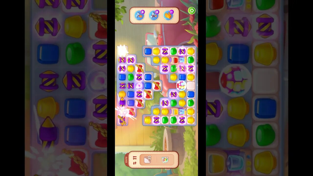 Shorts Playrix Homescapes Gameplay Walkthrough Level 12870-010