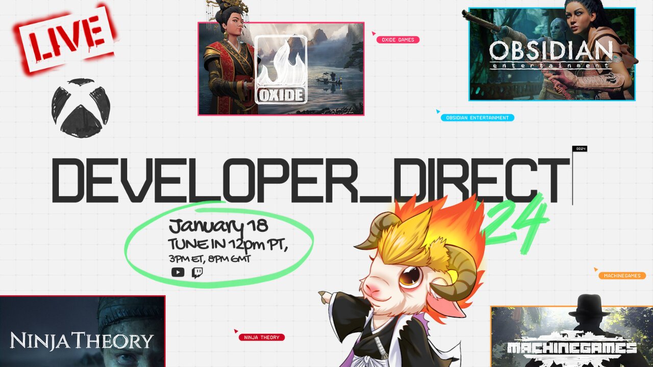 Come see the Xbox Developer Direct 2024 with us! - Big Fitz Reaction Live Stream