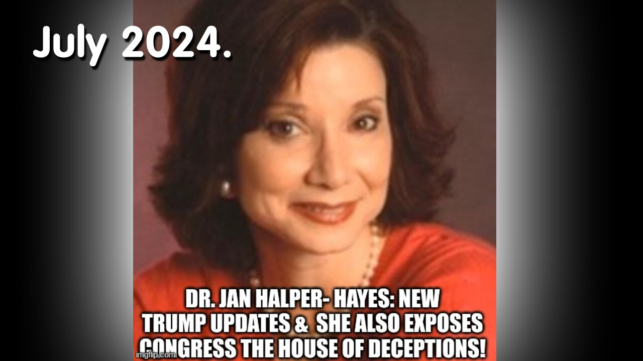 Dr. Jan Halper-Hayes: New Trump Updates & Names Names About the Assassination Attempt!