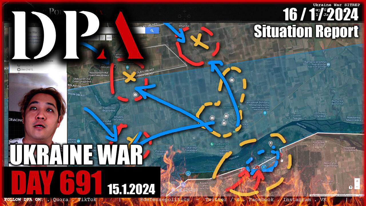 [ Ukraine SITREP ] Day 691: Lancets are getting fat... | Ukraine attack SW of Novomykhailivka