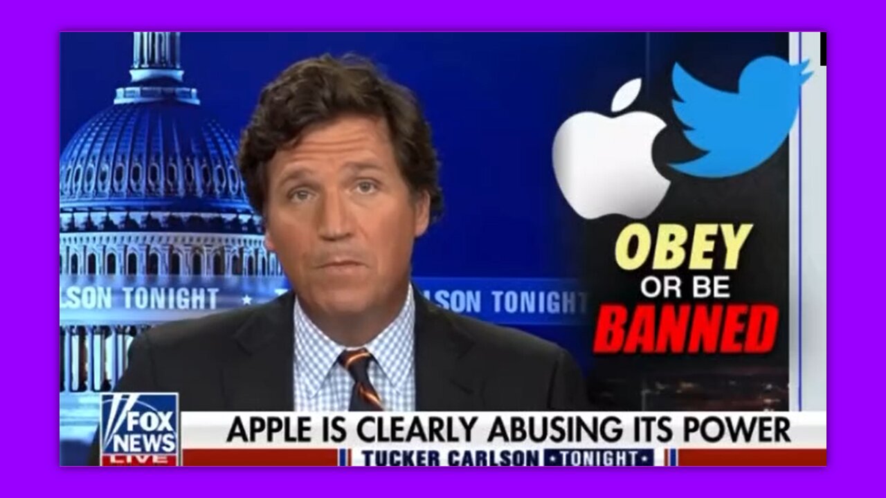 TUCKER - APPLE "OBEY OR BE BANNED"