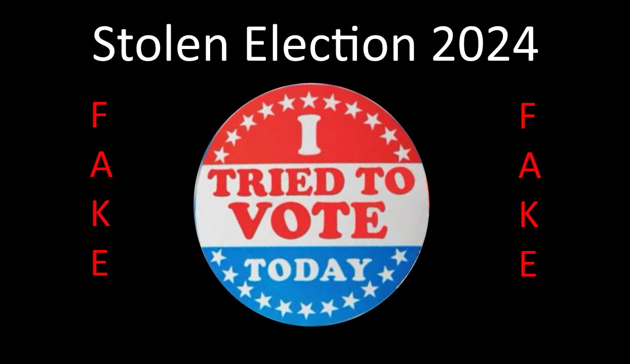 Has the 2024 election already been stolen?