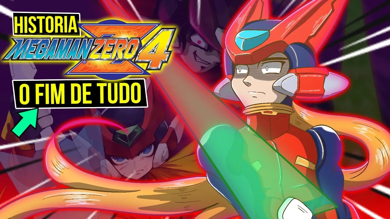 Historia de MEGAMAN ZERO 4 😲| O FIM de TUDO