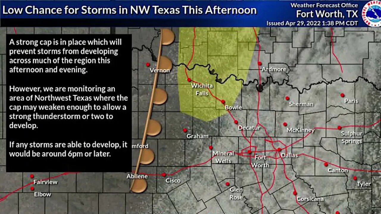 forecast for Friday April, 29th