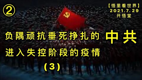 KWT2171(2-3)进入失控阶段的疫情-负隅顽抗垂死挣扎的中共20210729-8【悟里看世界】
