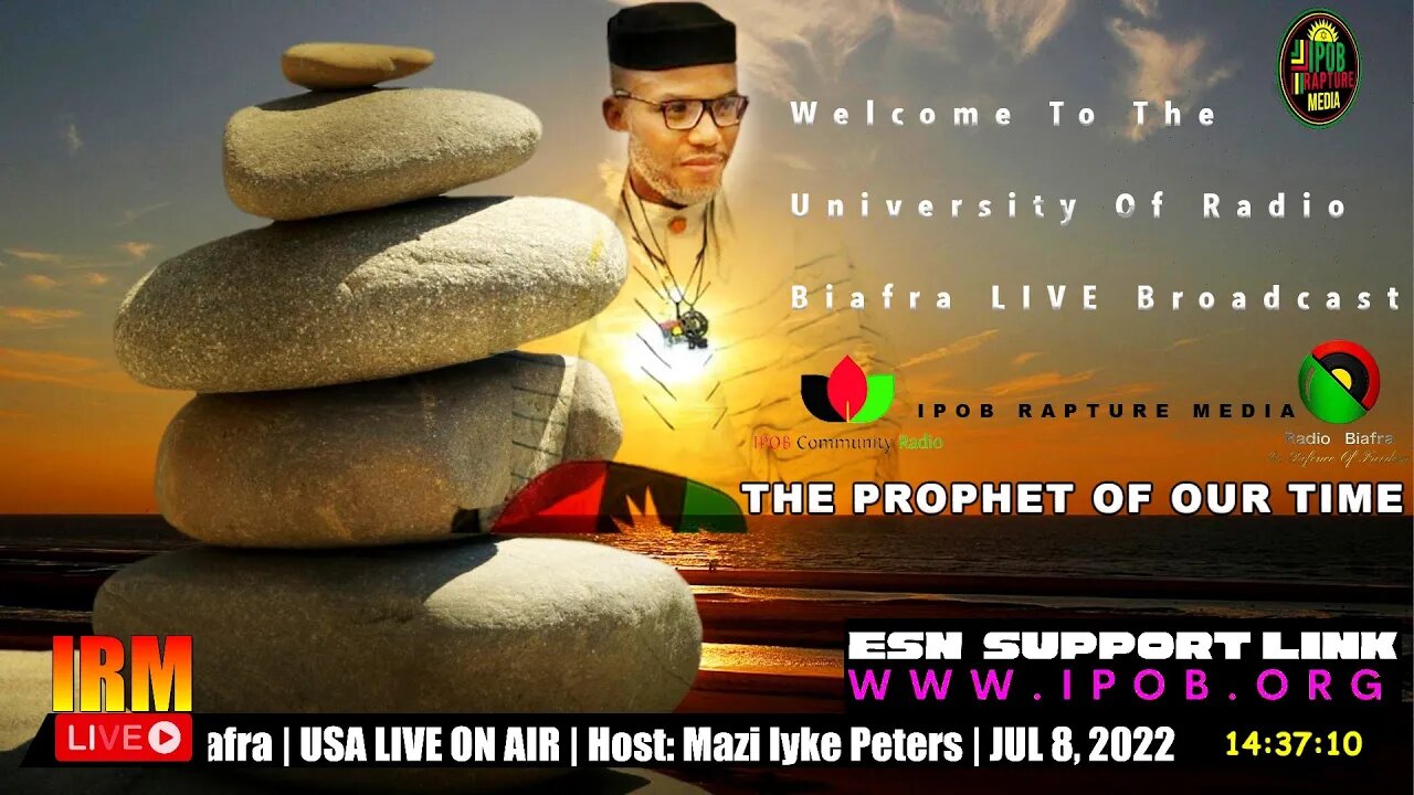 Welcome To The University Of Radio Biafra | USA LIVE | Host: Mazi ALOZIE | JUL 8, 2022