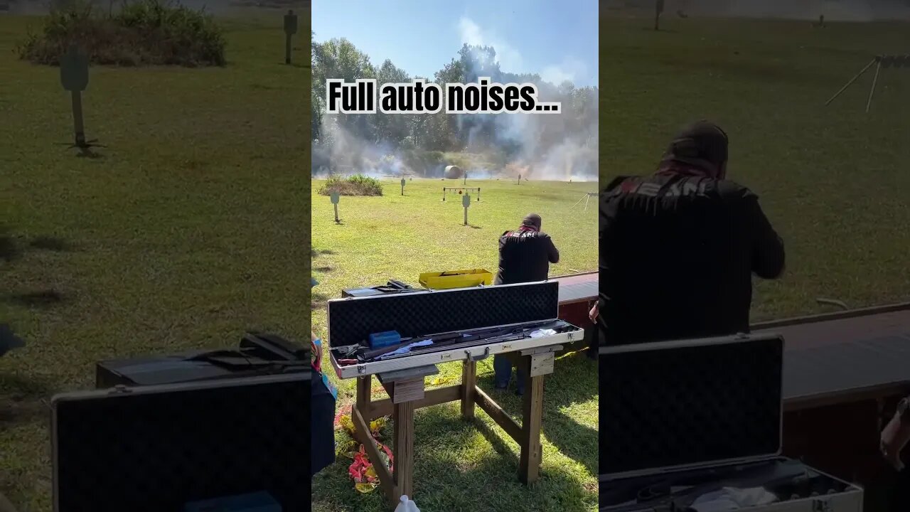 Full auto during the mad minute at #iv8888 range day 2023, my full video out tomorrow