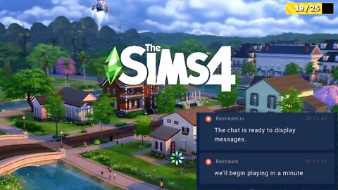 Chill play The Sims 4 on PS4 - Beginning the game