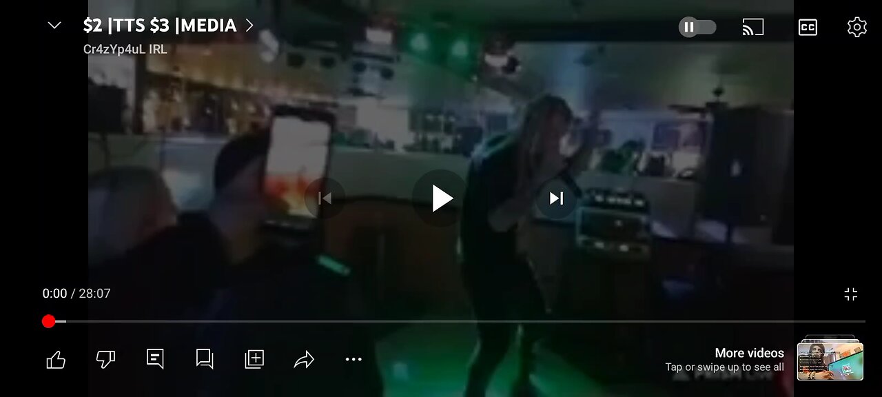 druggie attending a fake Tom MacDonald concert