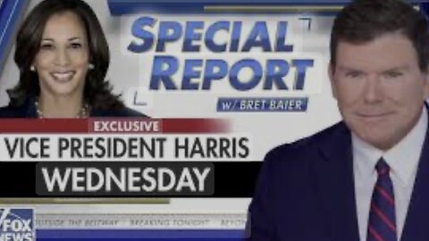 SPECIAL REPORT with Bret Baier/Interview w/ Kamala Harris (10/16/24) FULL EPISODE