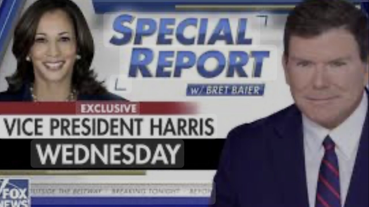 SPECIAL REPORT with Bret Baier/Interview w/ Kamala Harris (10/16/24) FULL EPISODE