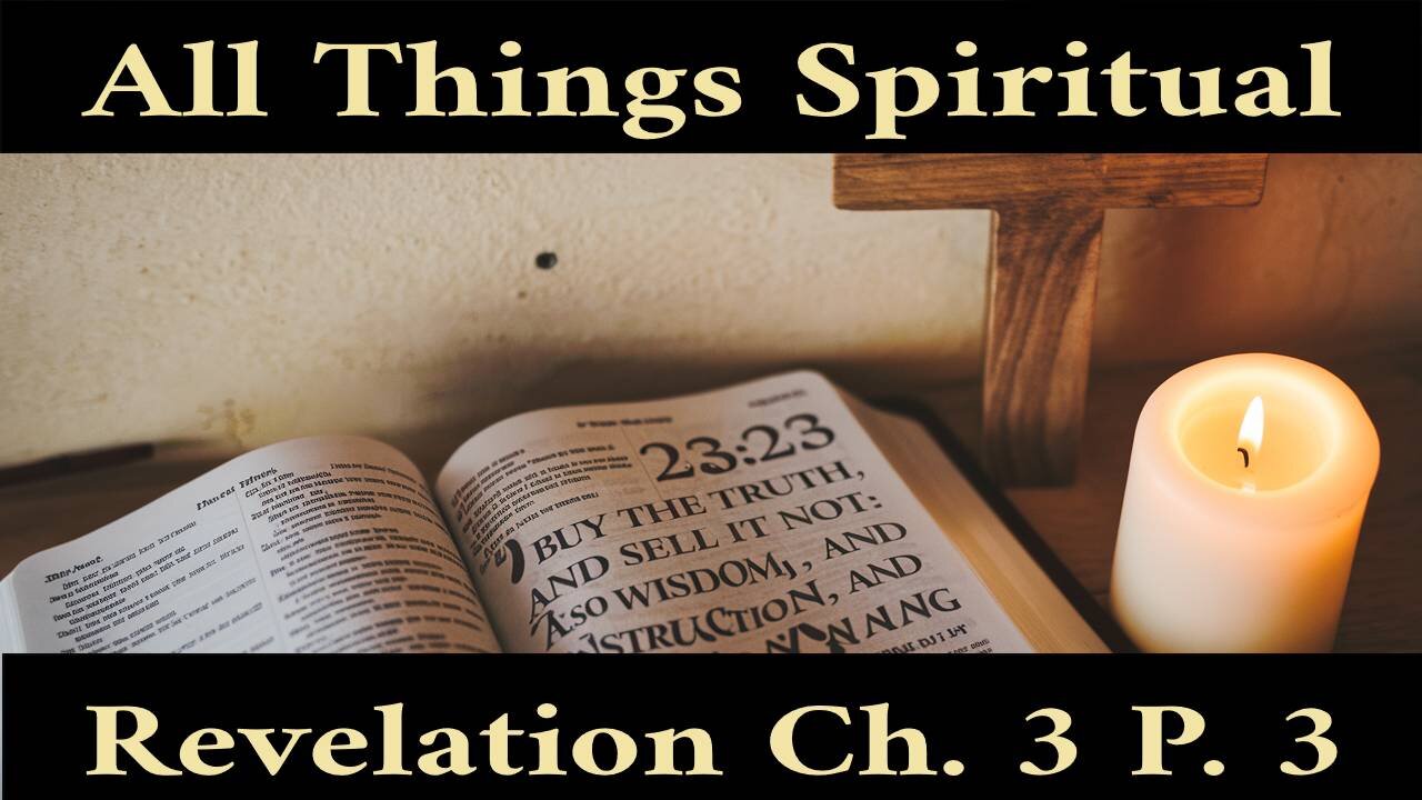 All Things Spiritual-Revelation Chapter 3 Part 3