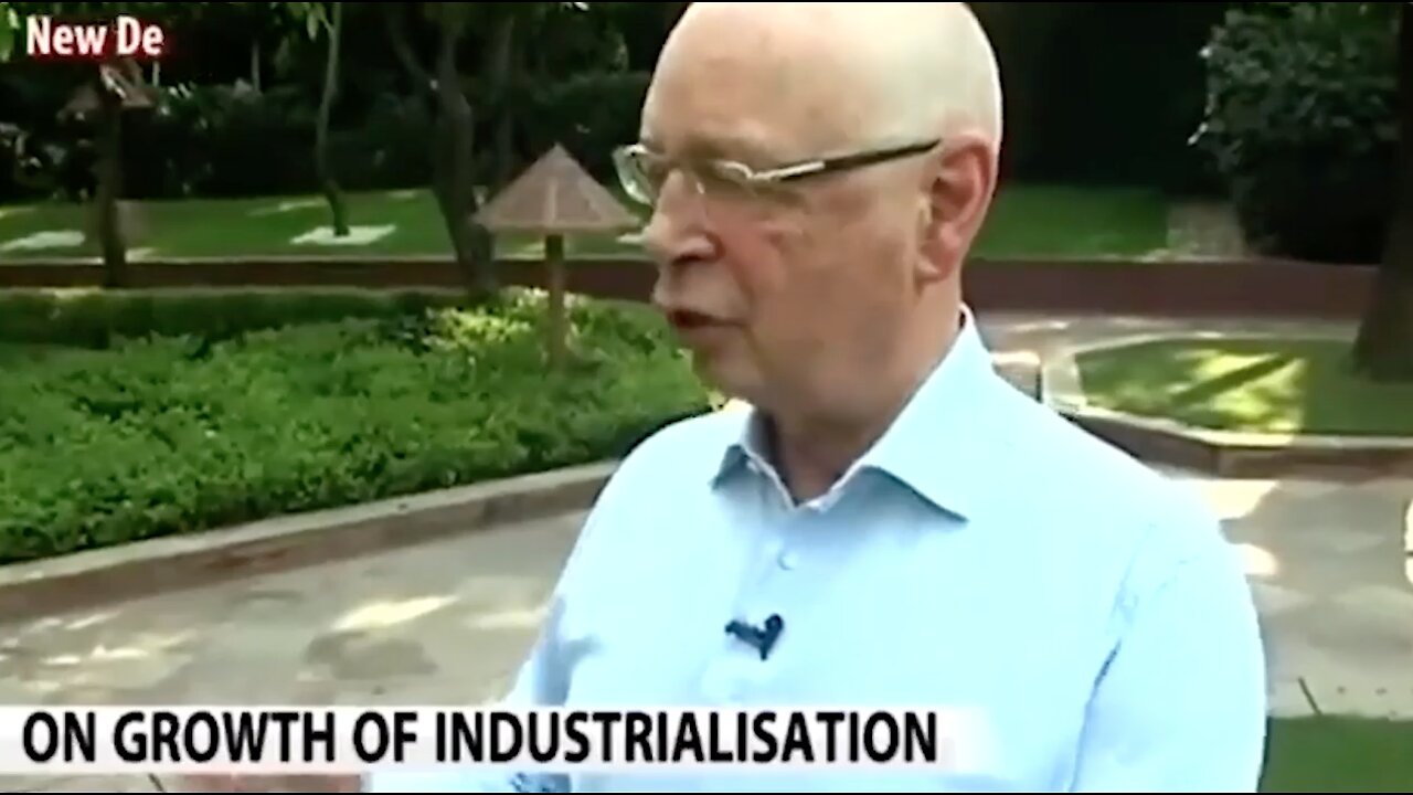 Klaus Schwab | "It Is a Job Destroyer. The Fourth Industrial Revolution Is Like a Tsnuami."