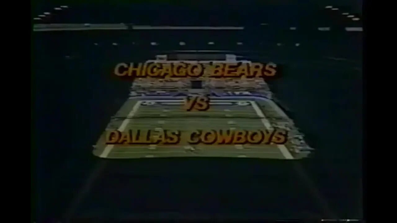 1979-09-16 Chicago Bears vs Dallas Cowboys