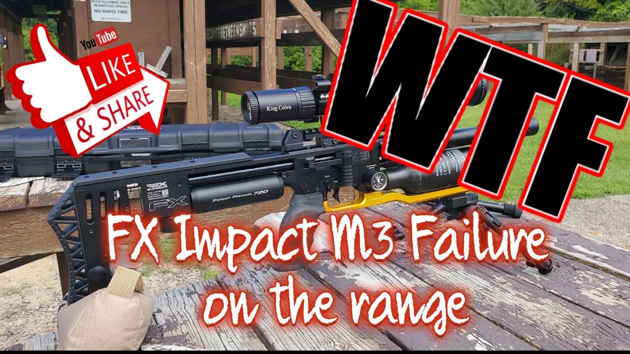 FX Impact Compact M3 50 yard range plus a failure