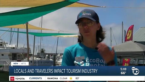 Locals and travelers impact San Diego's tourism industry