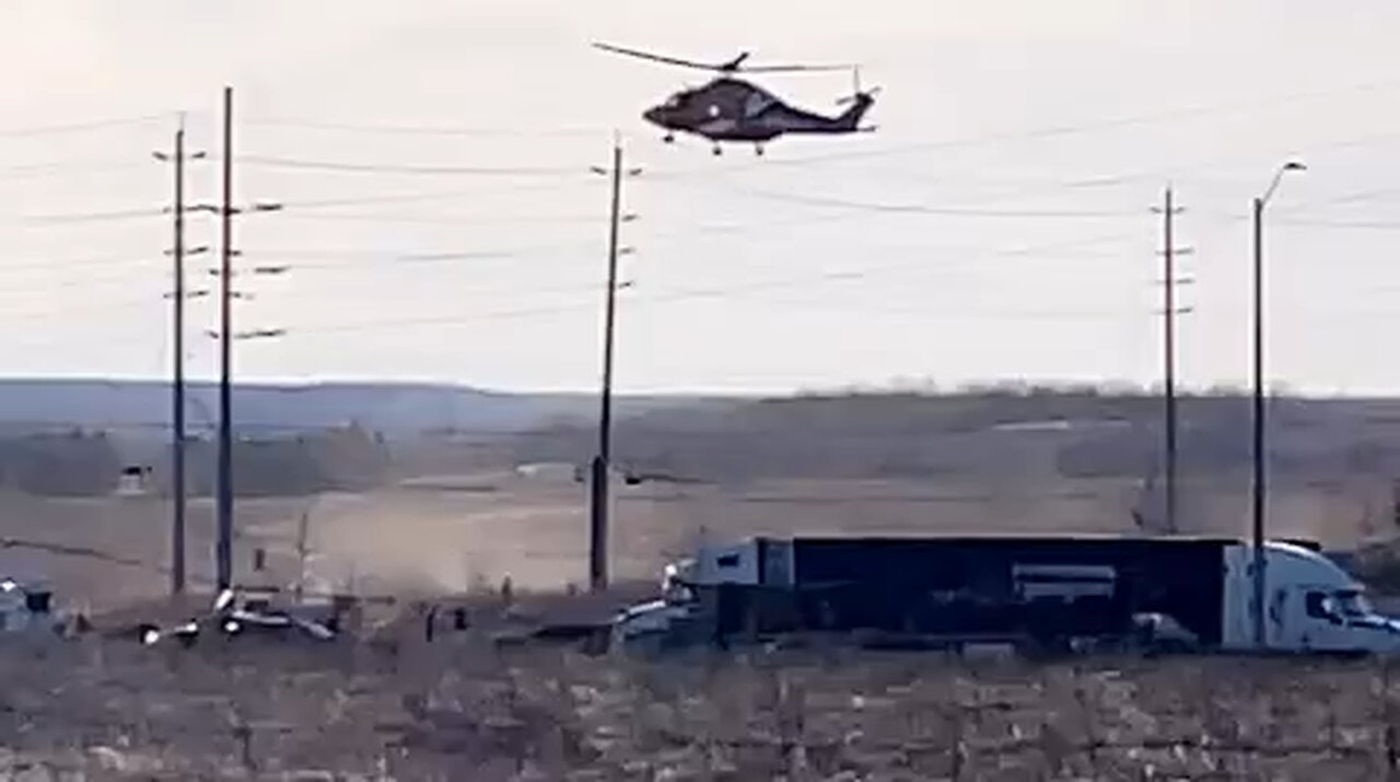 Person airlifted to hospital in Brampton