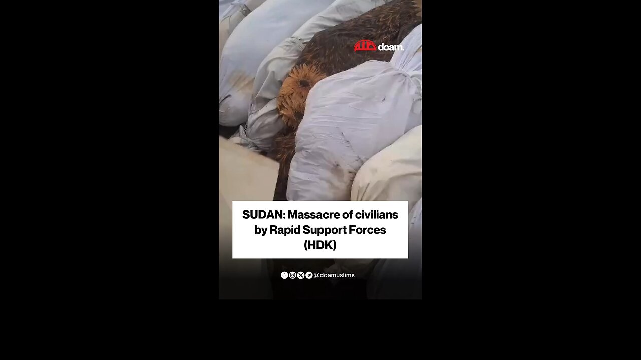 Sudan: Massacre of civilians by Rapid Support Forces (HDK)