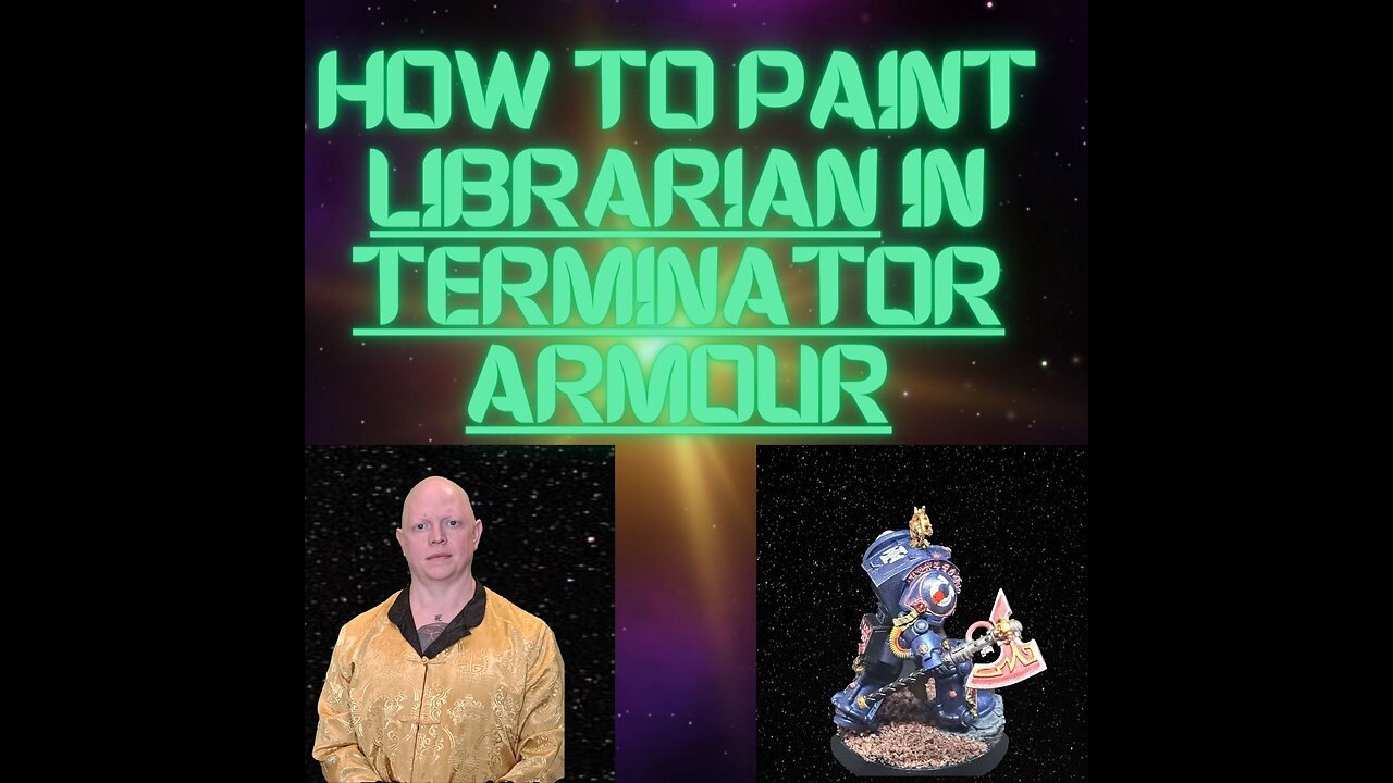 How To Paint Librarian in Terminator Armor