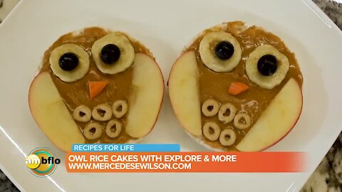 Recipes for life – Owl rice cakes with Explore and More