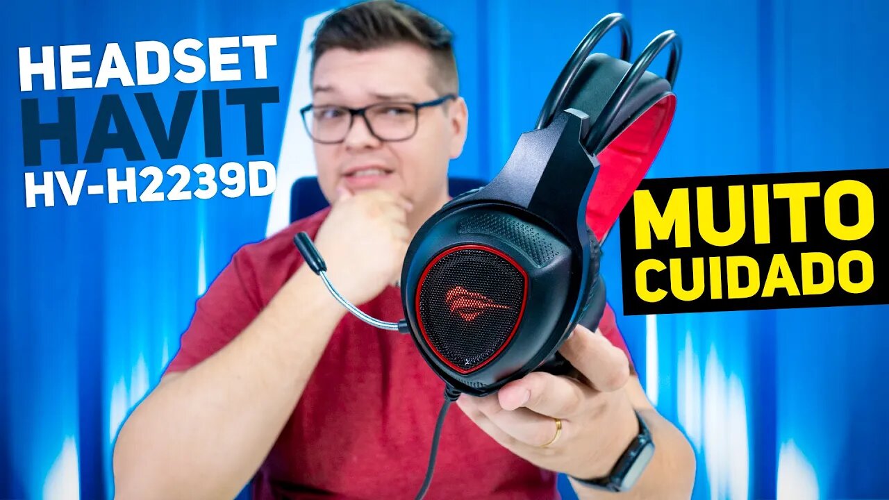 Headset HAVIT HV-H2239D | Uma BOA OPÇÃO NO MERCADO?