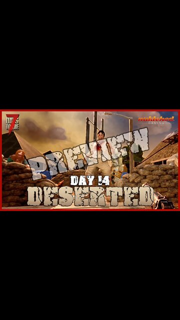 Deserted: Day 14 | 7 Days to Die Let's Play Gaming Series #Shorts