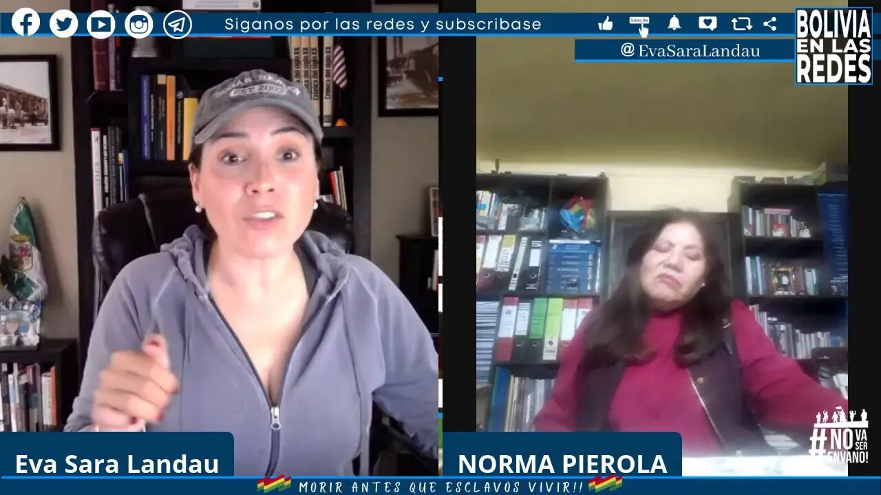 BOLIVIA EN LAS REDES, CON NORMA PIEROLA