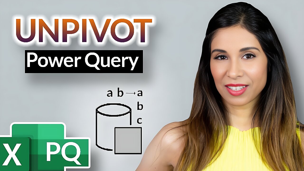 Convert Columns to Rows in Excel (NO Transpose, NO Formulas - SIMPLY UNPIVOT in Power Query)