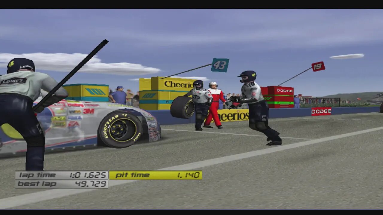 (High Blood Pressure) NASCAR Thunder 2003 R9/36:Aarons 499