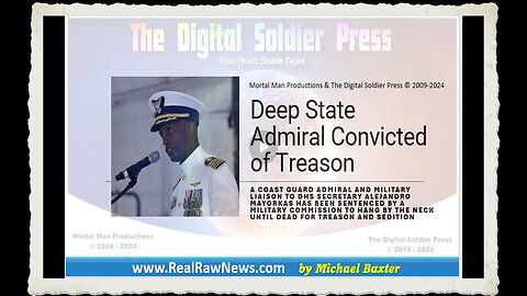 Deep State Rear Admiral Gets Convicted of Treason at GITMO