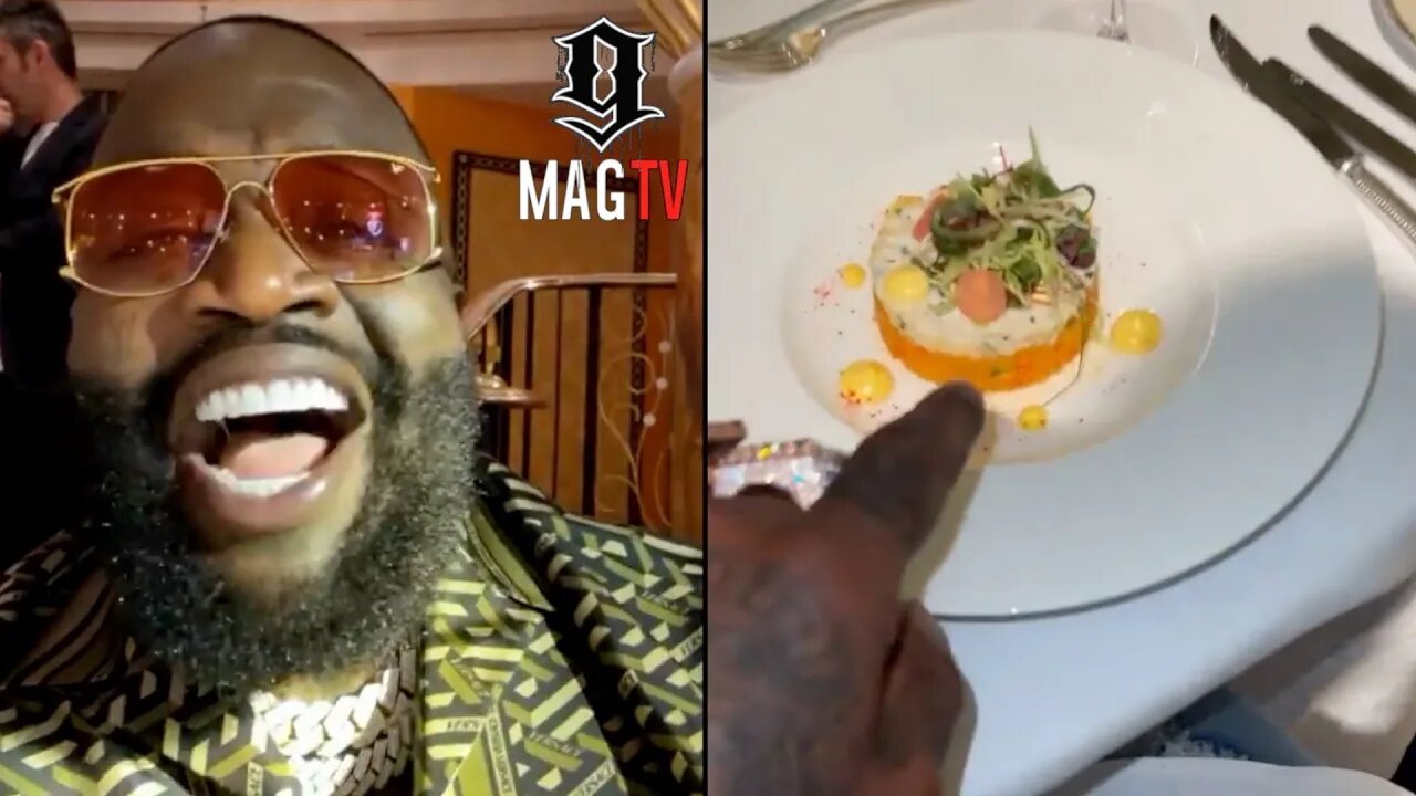 Rick Ross Offers His Homie $10k To Eat Unknown Dish In Dubai! 🤮