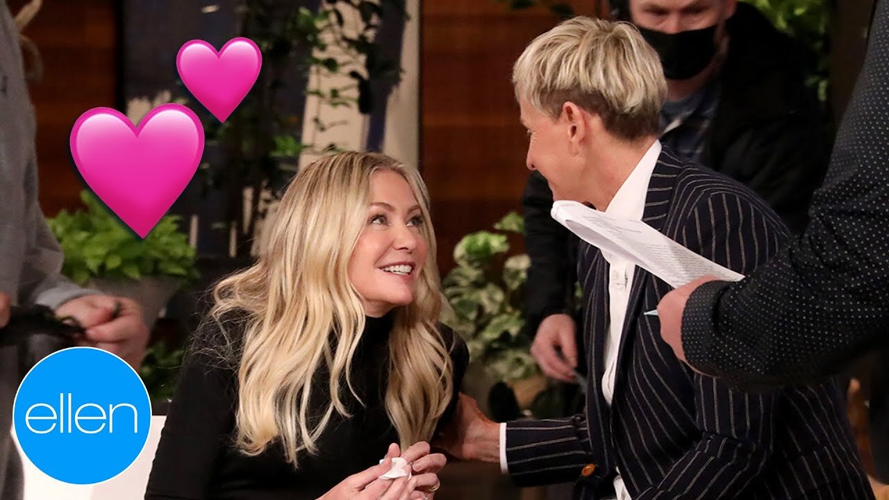 Ellen and Portia Cute Moments