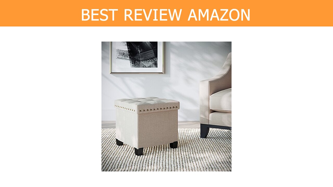 Nathan James Foldable Storage Ottoman Review