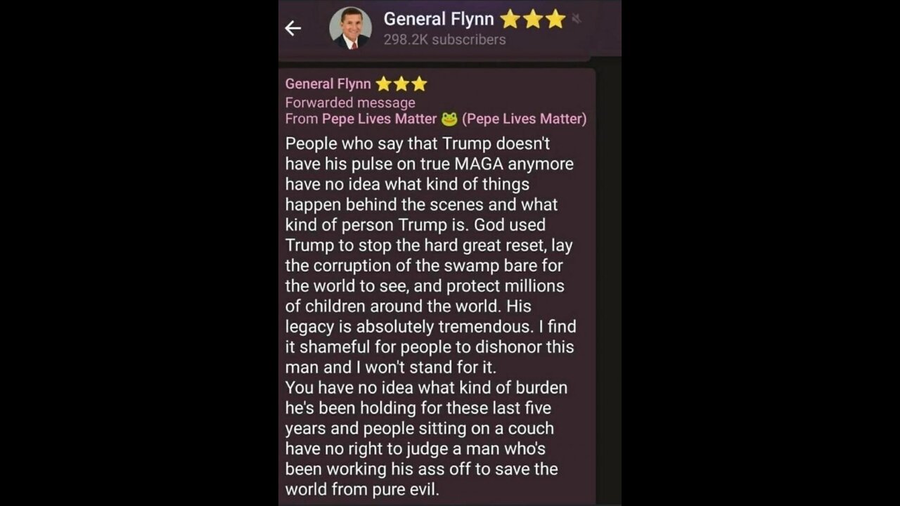 Lt Gen Michael Flynn talks Pres Trump, dementia joe brandon biden Russia